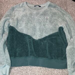 Abercrombie & Fitch Two Toned Sherpa Pullover XL